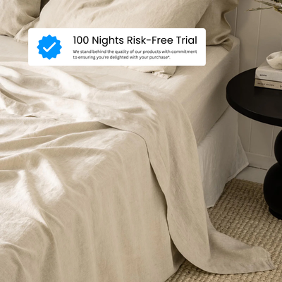 Oeko-Tex® 100% Natural Linen Bedset