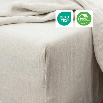Oeko-Tex® 100% Natural Linen Bedset